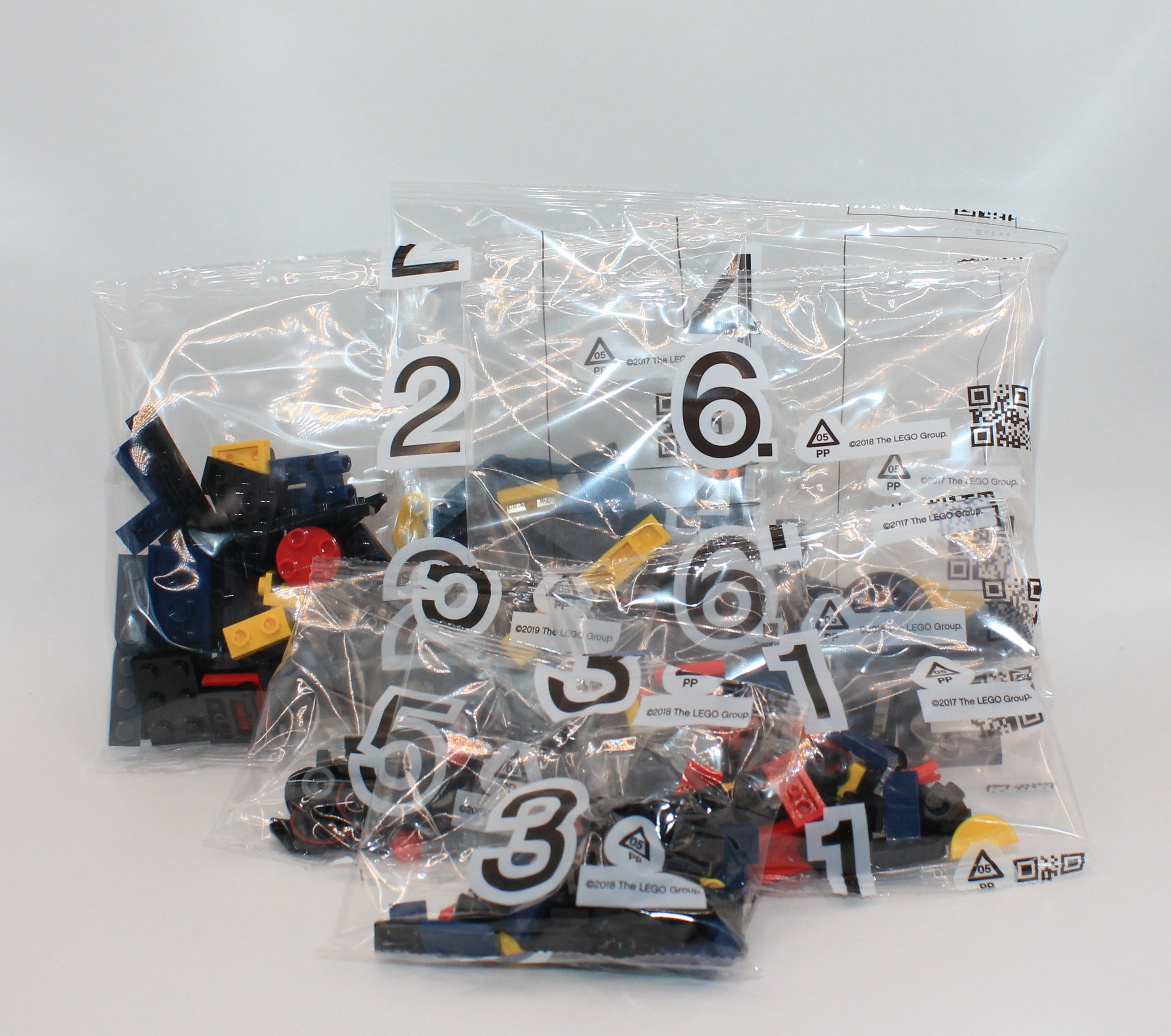 The bags inside