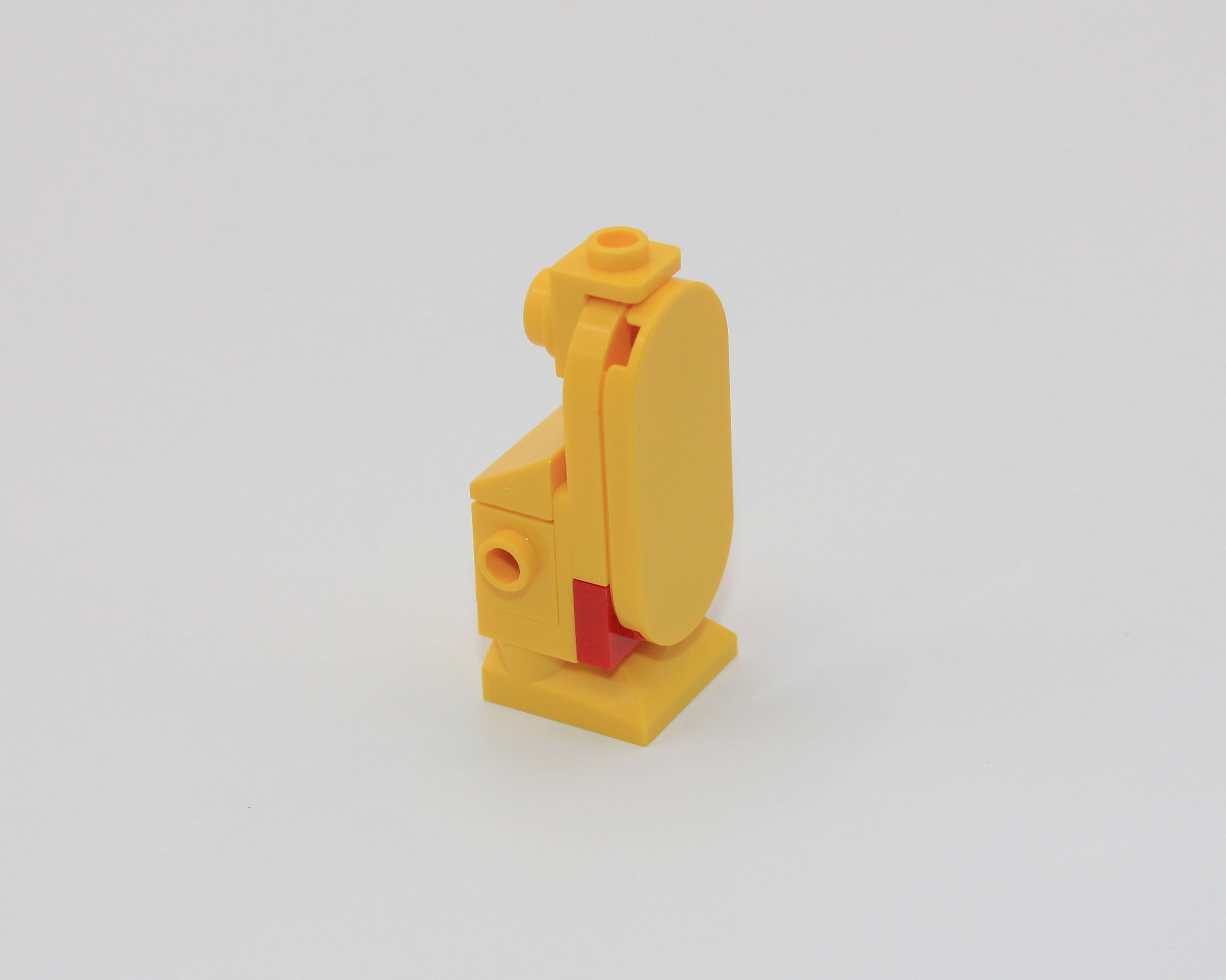 A weird yellow shape forms