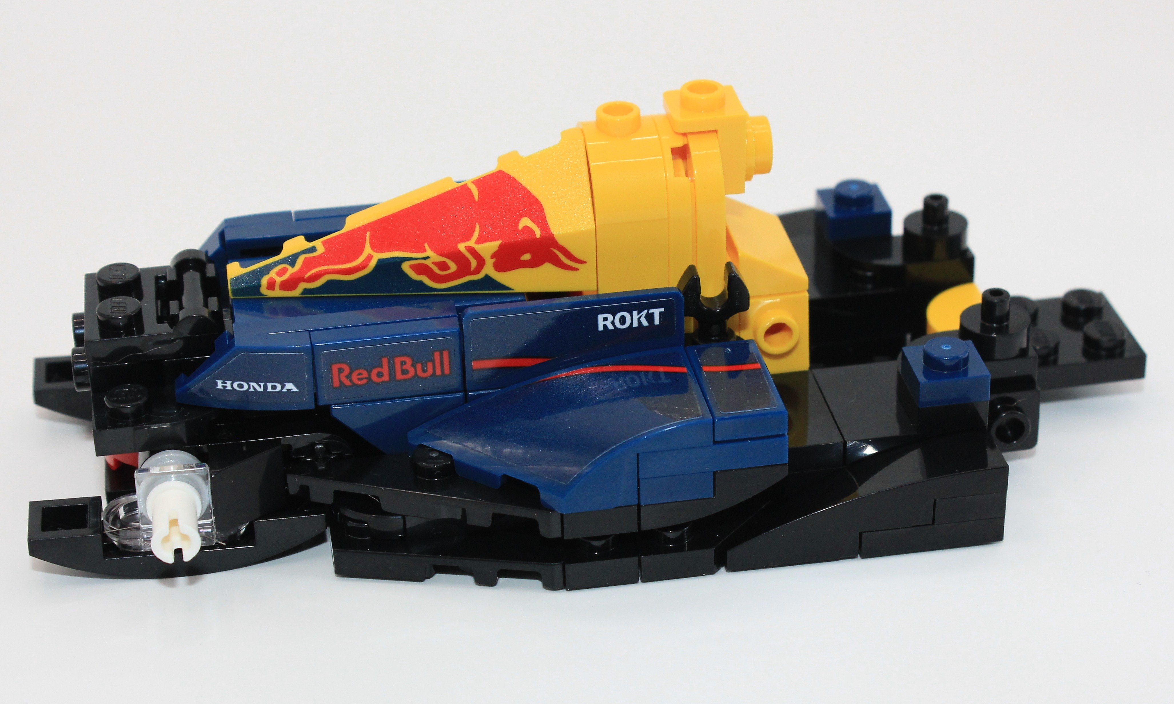 The yellow Red Bull printed wedges