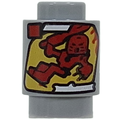 Brick Round 1 x 1