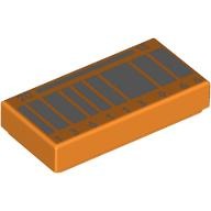 1 x 2 Tile with Silver '20', '15', '136113966', Rectangles print
