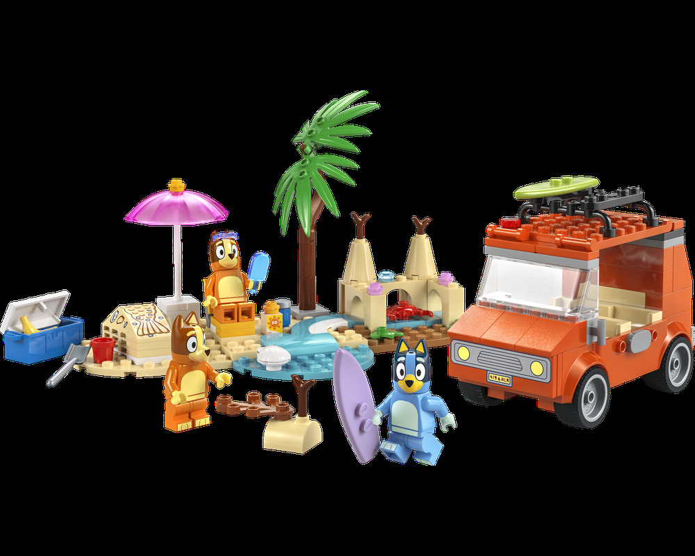 Bluey's Beach and Family Car Trip